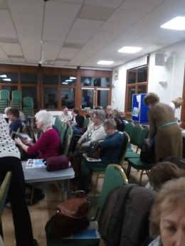 Members at Judi Kirk's talk